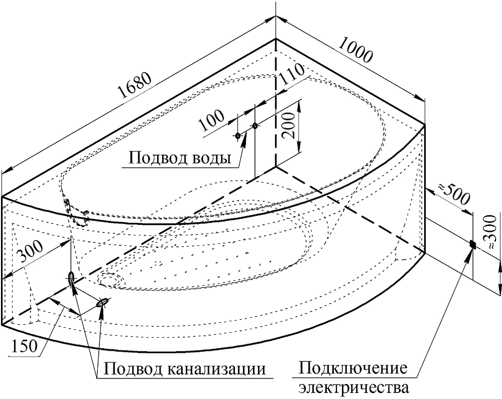 Тумба под раковину Stella Polar Мадлен 100 SP-00000474, белый