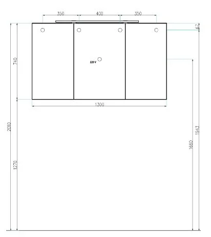 Зеркальный шкаф Villeroy & Boch 2DAY2 A43813E4 белый