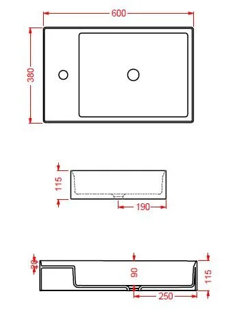 Раковина накладная ArtCeram Scalino SCL003 12 00 желтый