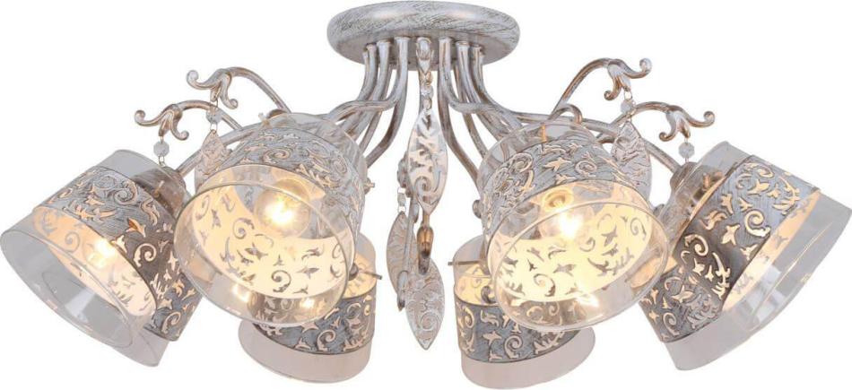 Потолочная люстра Arte Lamp Calice A9081PL-8WG