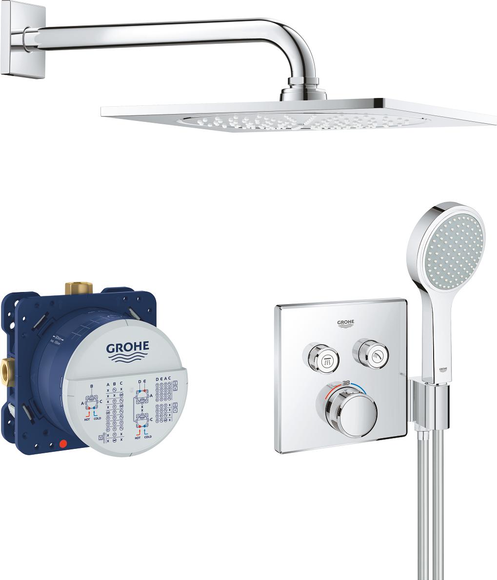 

Душевой гарнитур Grohe Grohtherm SmartControl 34742000, Grohtherm SmartControl