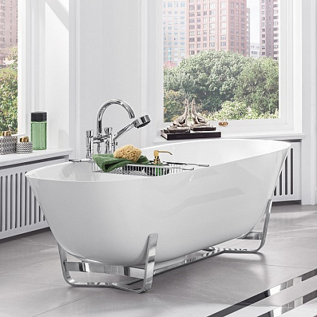 Квариловая ванна Villeroy & Boch Antheus 175х80 UBQ175ANH7F400V-01 белый