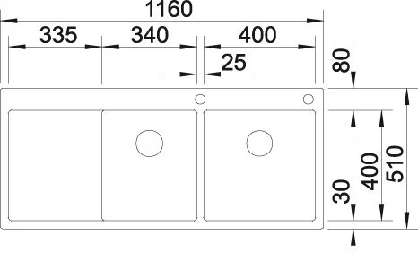 Кухонная мойка Blanco Claron 514004 серый