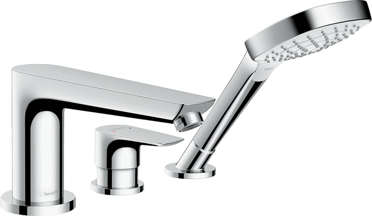 Смеситель на край ванны Hansgrohe Talis E 71730000, хром