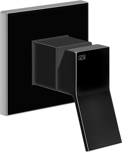 Смеситель для душа Gessi Rettangolo K 53109#299, черный матовый