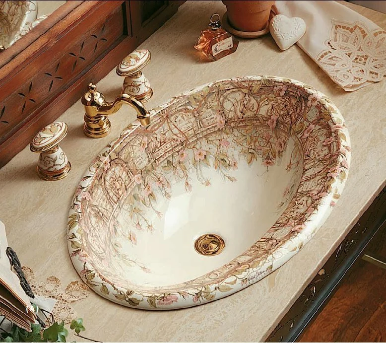 Раковина Kohler Tale Of Briar Rose K-14274-BR-96 бронза