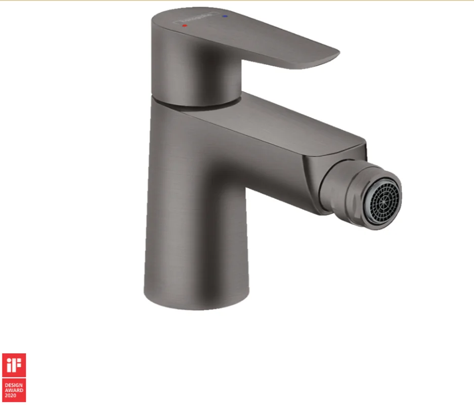 Смеситель для биде Hansgrohe Talis E 71720340 серый