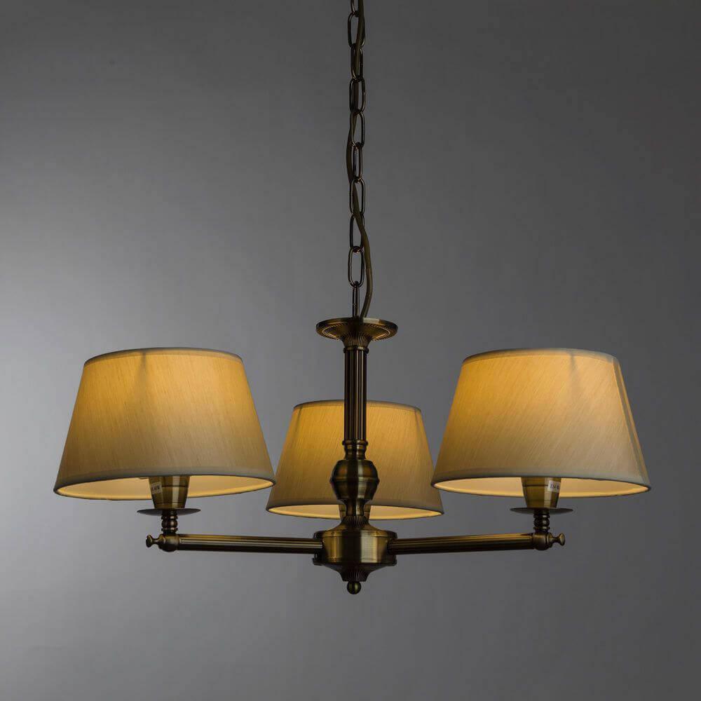 Подвесная люстра Arte Lamp York A2273LM-3AB