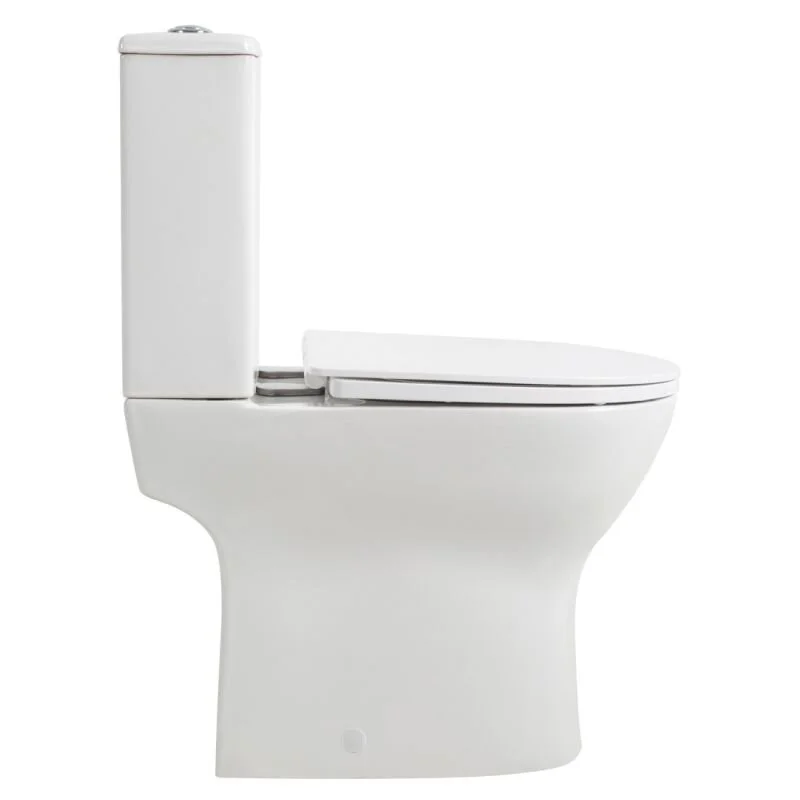 Напольный унитаз BelBagno LOUNGE, безободковый, сиденье soft close, белый, BB045/051T/BB045CPR/BB045/051SC