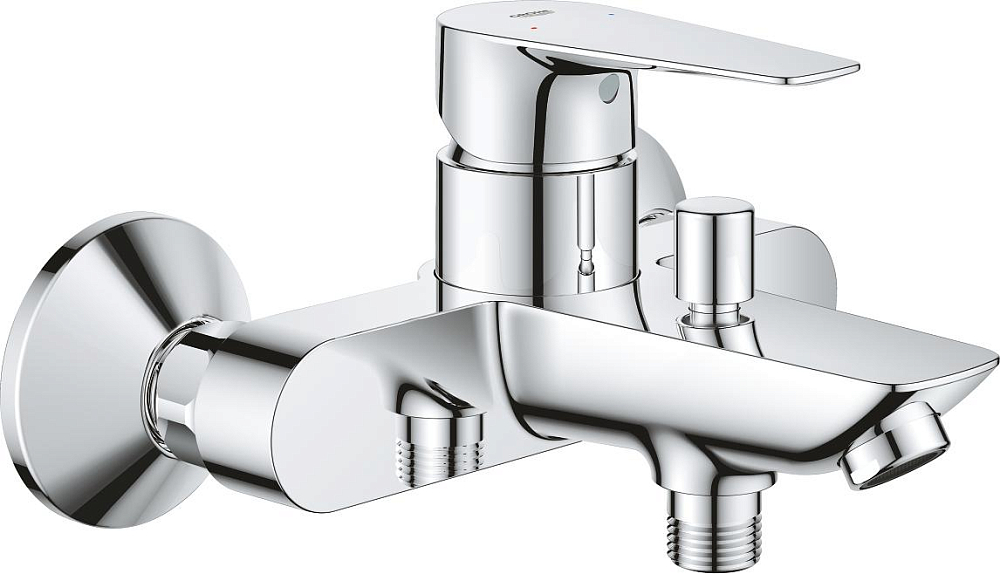 Смеситель для ванны с душем Grohe BauEdge 23604001, хром