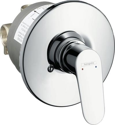 Смеситель для душа Hansgrohe Focus E2 31967000 с внутренней частью, хром