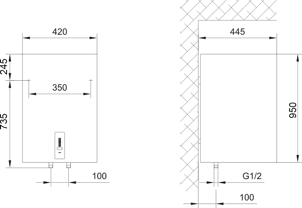 Водонагреватель Gorenje OTGS80SMB6