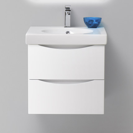 Тумба для комплекта BelBagno Fly 50 bianco lucido