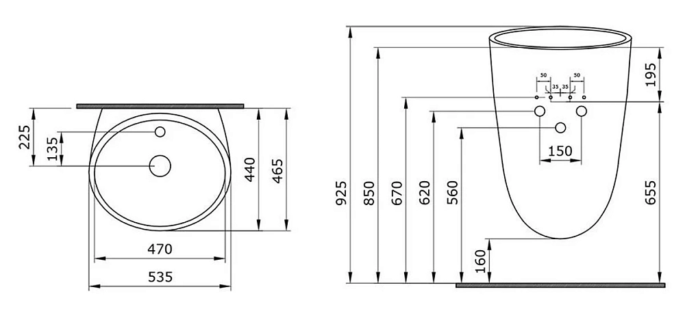 Раковина Bocchi Venezia 1083-033-0126 зеленый