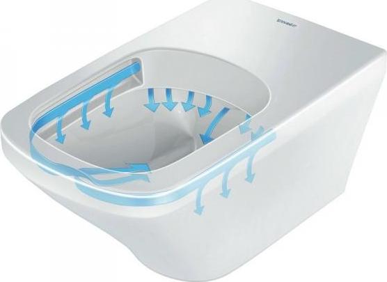 Подвесной унитаз Duravit Vero Air Rimless 2525590000 безободковый