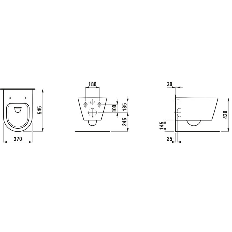 Инсталляция Laufen с безободковым унитазом Laufen Kartell Rimless 8.2033.6.000.000.1, сиденье микролифт клавиша хром, комплект