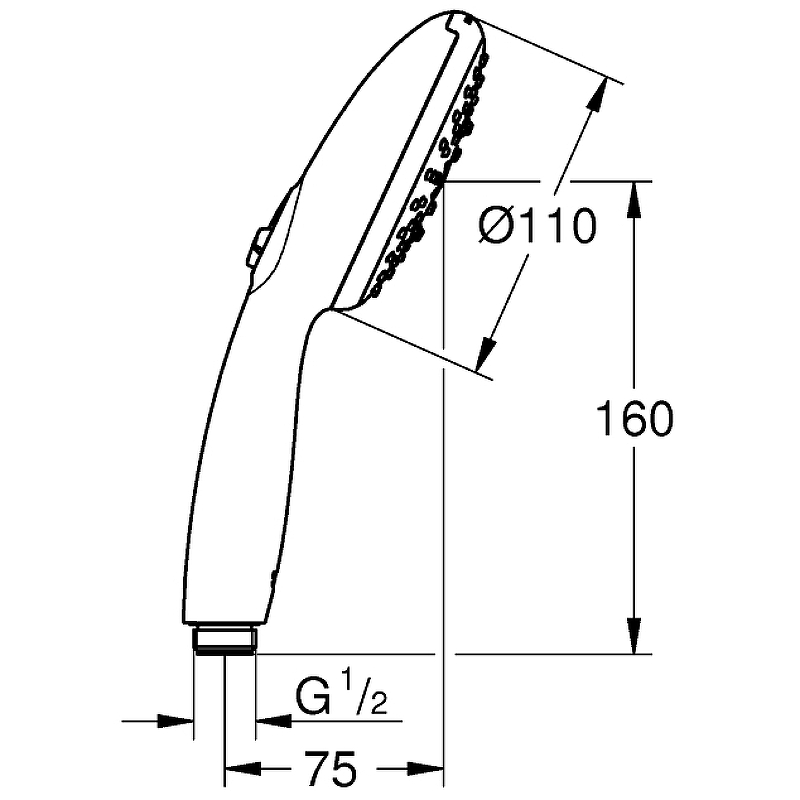 Ручной душ Grohe Tempesta 28419003 хром