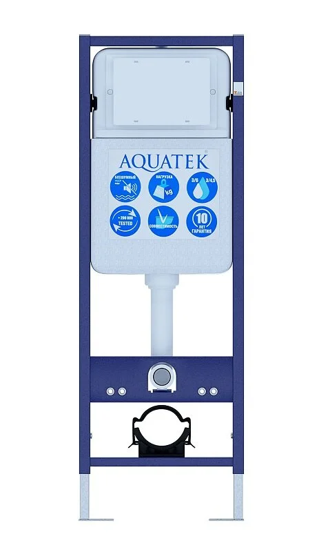 Инсталляция для подвесного унитаза Aquatek Standart 37, INS-0000017