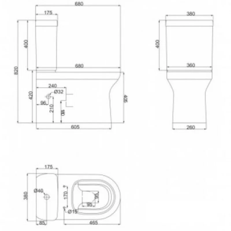 Напольный унитаз BelBagno Anto BB112CP