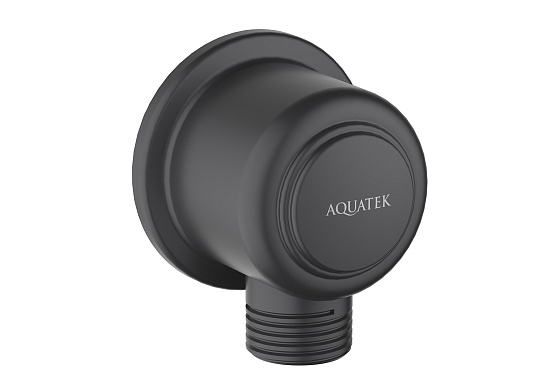 Шланговое подсоединение Aquatek Классик AQ2461MB черный