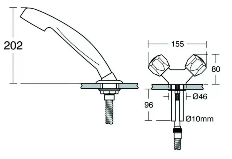 Смеситель для раковины Ideal Standard Starlite S7450AA хром