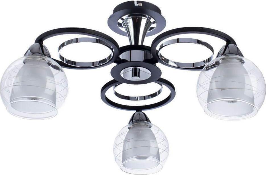 Потолочная люстра Arte Lamp Ginevra A1604PL-3BK