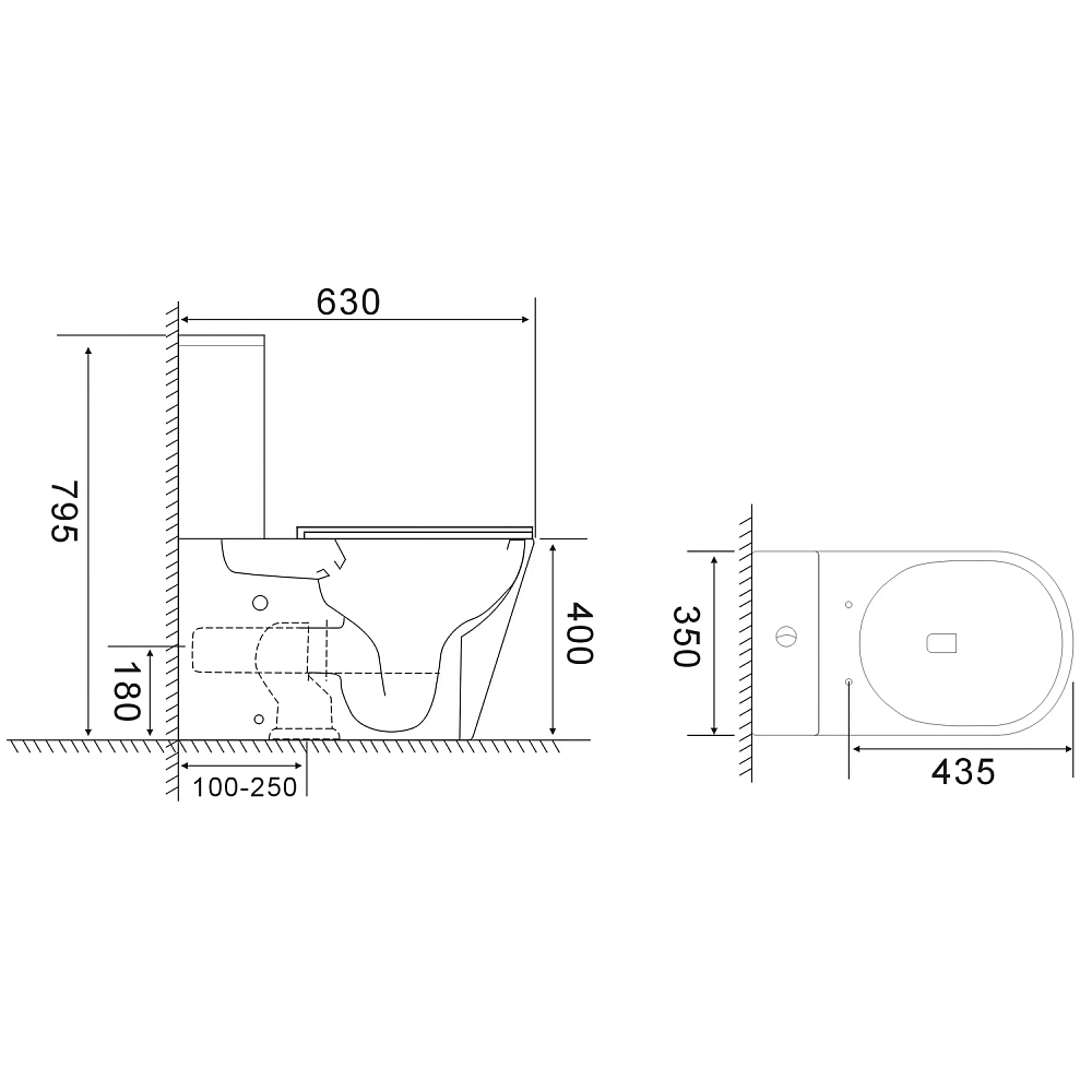 Унитаз-компакт Cerutti Spa Piera Tornado CT10560 белый, сиденье микролифт