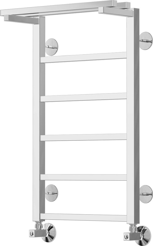 Полотенцесушитель водяной Terminus Контур П6 400x700 4660059582467 с полкой