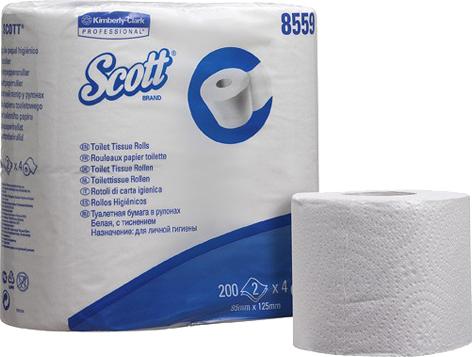 Туалетная бумага Kimberly-Clark Scott Performance 8559 (Блок: 24 уп. по 4 рулона)