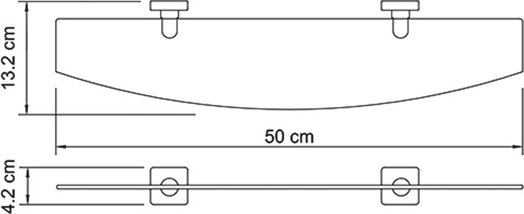 Полка Wasserkraft Lippe 6524