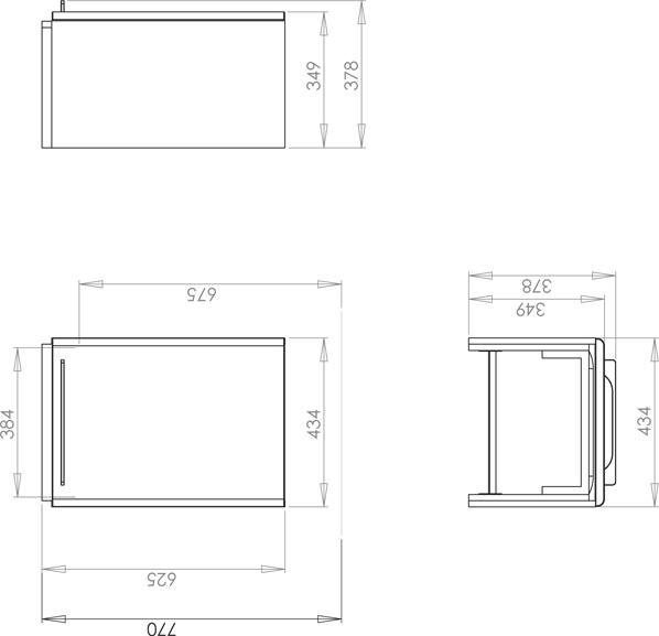 Тумба под раковину IFO Grandy RK140045000