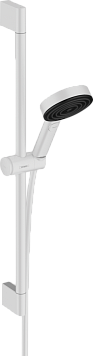 Душевой гарнитур Hansgrohe Pulsify Select 105 3jet Relaxation 24160700, матовый белый