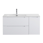 Тумба под раковину BelBagno ETNA-1000-2C-1A-SO-BL-L 100 см, Bianco Lucid