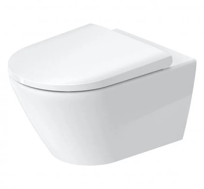 Унитаз подвесной Duravit D-Neo 45770900A1 Rimless, безободковый, сиденье микролифт, белый