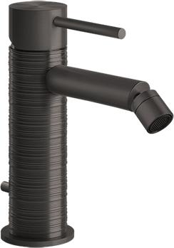 Смеситель для биде Gessi 316 Trame 54307#707, brushed black metal PVD