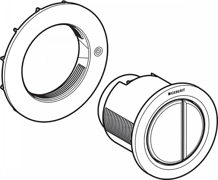 Кнопка смыва для унитаза Geberit 116.050.21.1 хром
