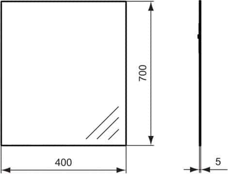 Зеркало Ideal Standard Connect N1403BN