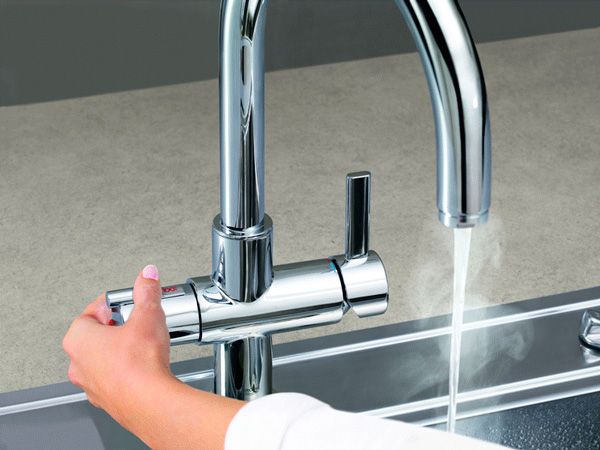 Смеситель для кухонной мойки Grohe Red 30079DC0 суперсталь