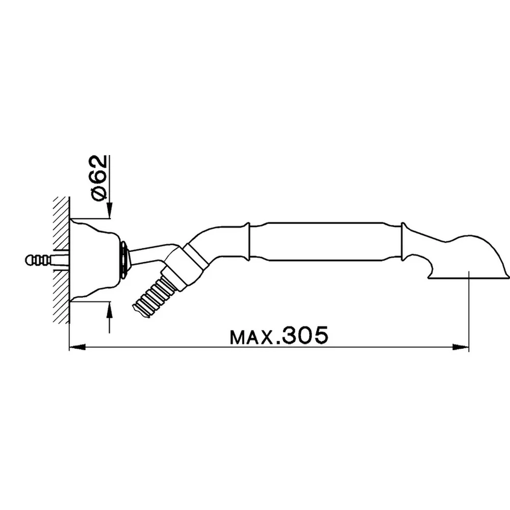 Душевой гарнитур Cisal Shower AR00305021 хром