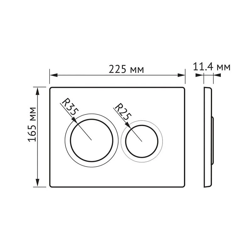 Инсталляция Berges Novum 043401 с безободковым белым унитазом Sigma Rimless, крышка микролифт, клавиша O1 белая