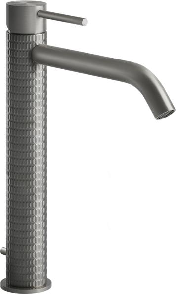 Смеситель для раковины Gessi 316 Meccanica 54203#239, steel brushed