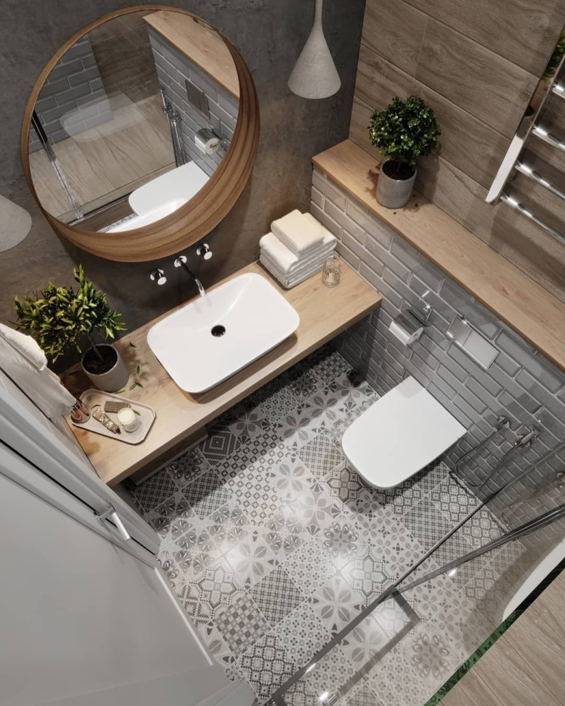Дизайн ванной комнаты 2 на 2, правила идеальной планировки