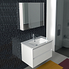 Зеркало-шкаф Berloni Bagno Form SN F03 DX 100 белый глянцевый