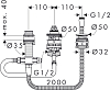 Скрытая часть Hansgrohe Logis 13439180