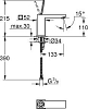 Смеситель для раковины Grohe Eurocube Joy 23658000