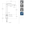 Смеситель для раковины Ramon Soler Kuatro Nk 4910 хром