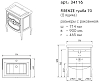 Тумба под раковину Caprigo Firenze 34116-TP810 серый