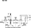 Смеситель для ванны Grohe Atrio 19141000