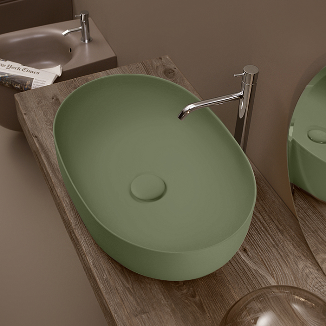 Раковина Kerasan Nolita 534311 60х40 см, Verde