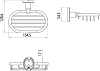 Мыльница Lemark Atlantiss LM3232C, хром